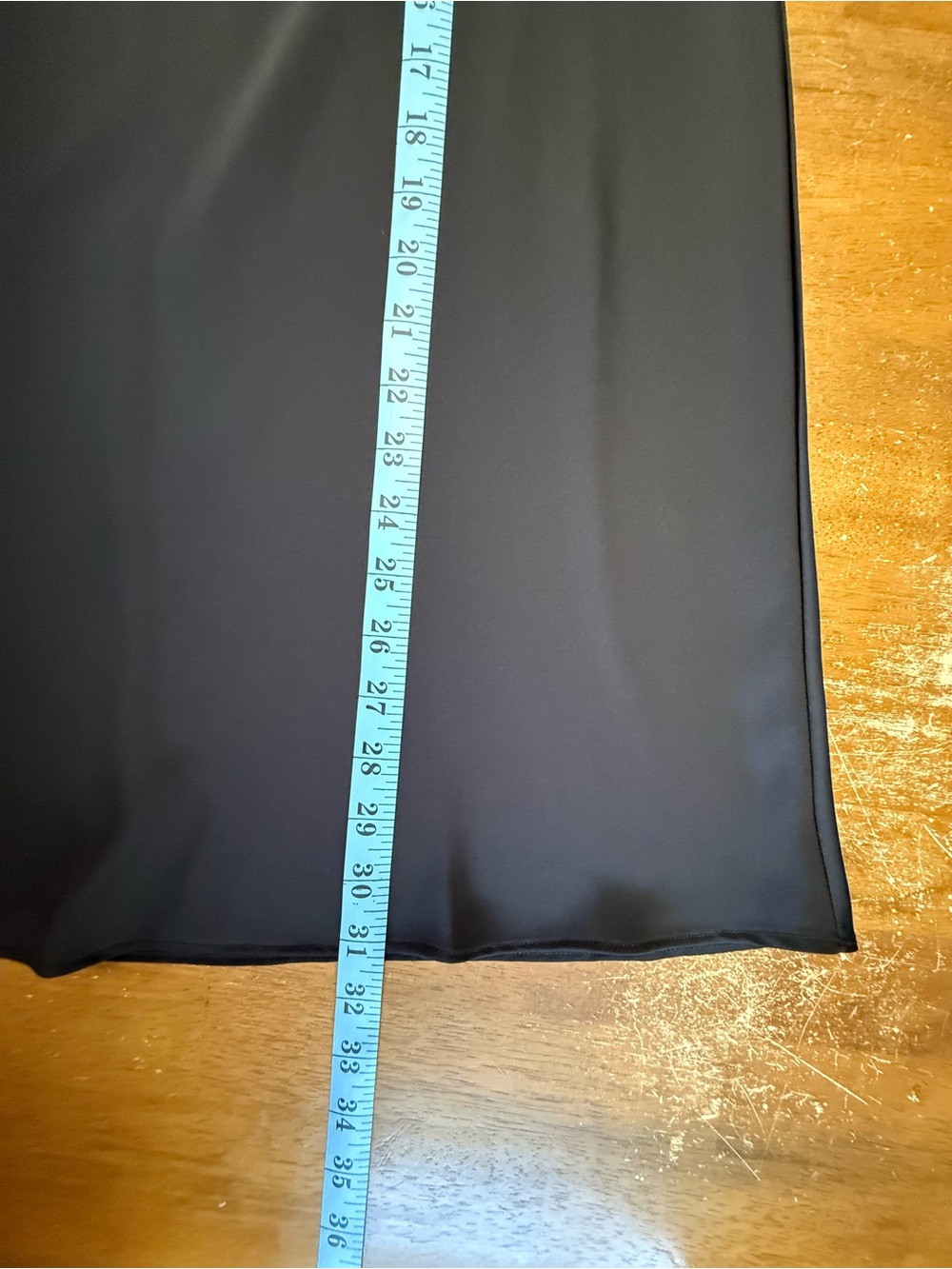 J. Crew Black A-Line Midi Skirt - Picture 4 of 4